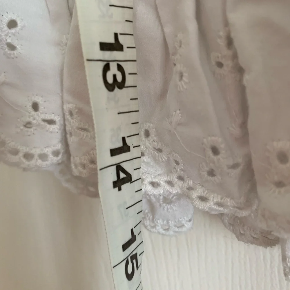 Vintage baby girl‎ white lace embroidered dress